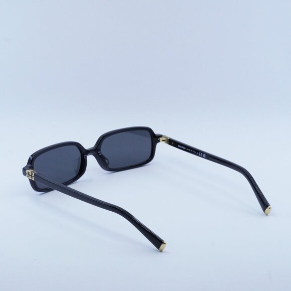 Miu Miu MU11ZSF 16K5S0 Sunglasses Black Rectangle Frame